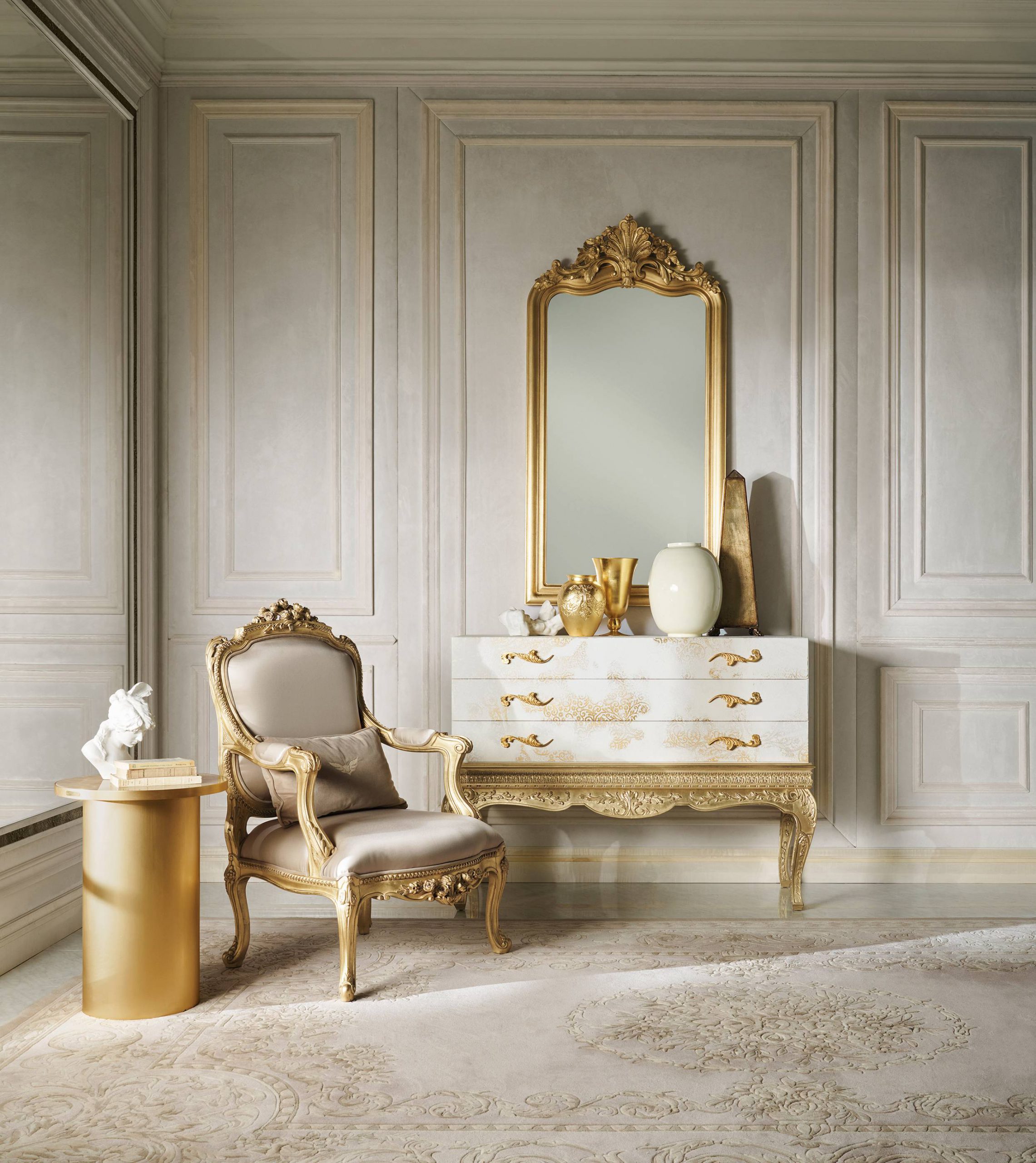 Classic luxury furniture for amazing villa