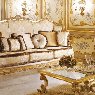 Luxury italian living room furniture
